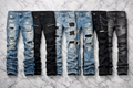 Premium Distressed Street Denim (Customizable)
