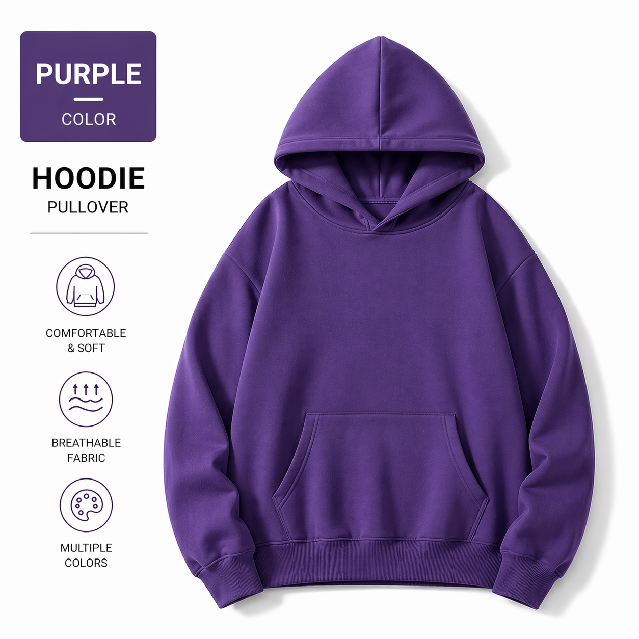 Camouflage Hoodie / Unisex Pullover Sweatshirt / Multiple Colors / OEM & ODM Available / 1PC MOQ / High Quality | Fast Shipping / Wholesale & Retail / Stable Supply