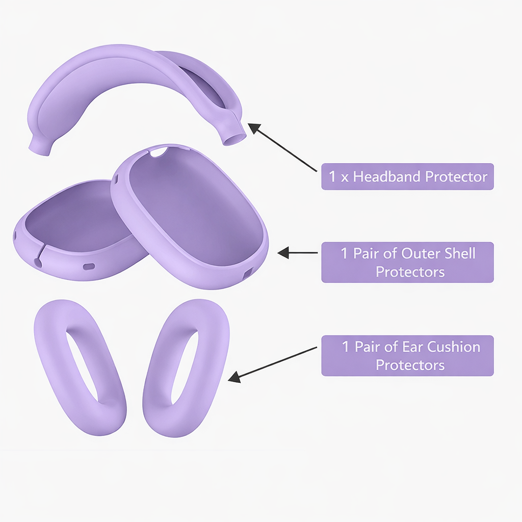 Max 2 Silicone Protective Case Set / Multi-Color / Full Coverage / 1 PC = 30 Sets / High Quality | Fast Shipping