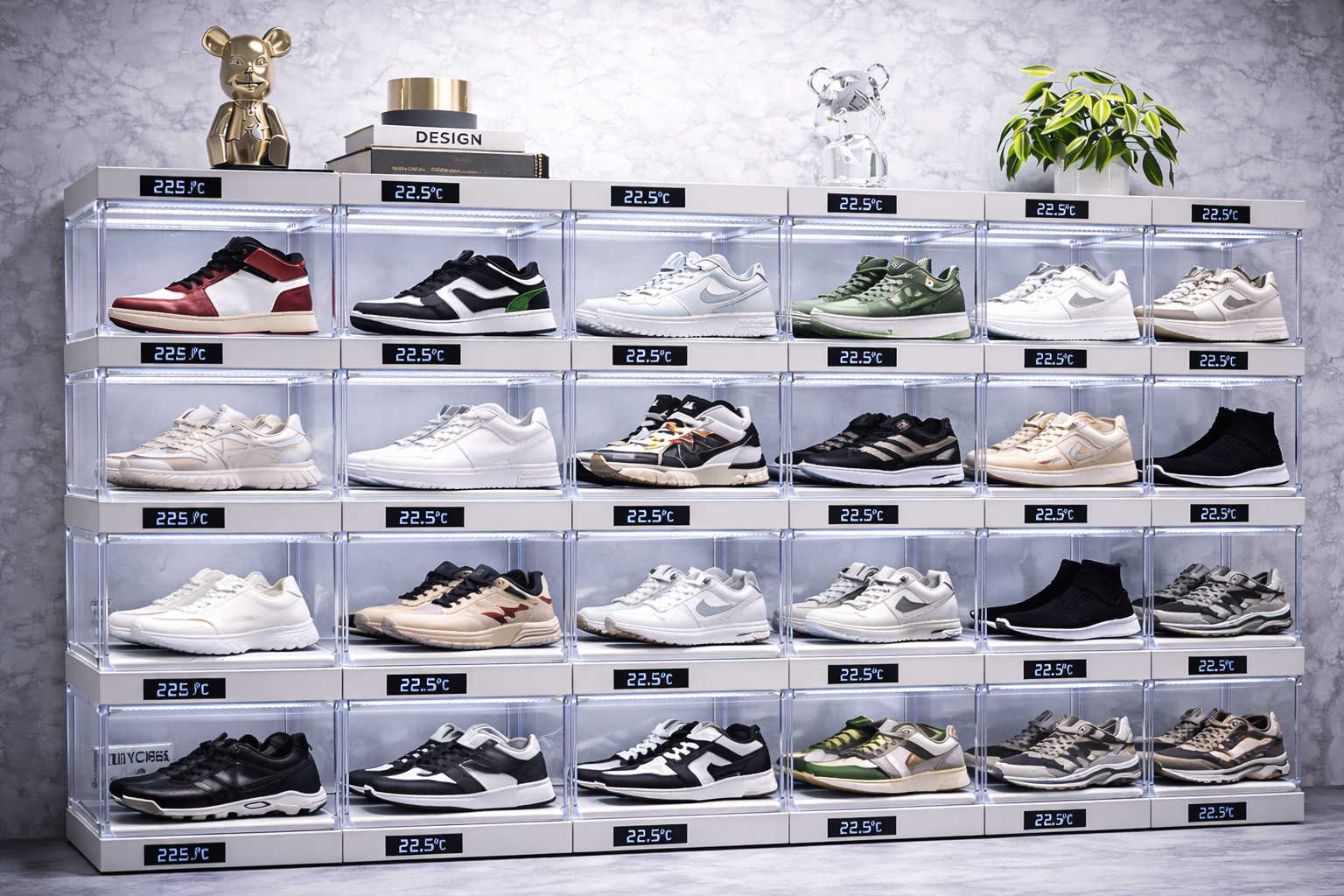 Luxury Sneaker Display Cabinet for Resellers & Distributors