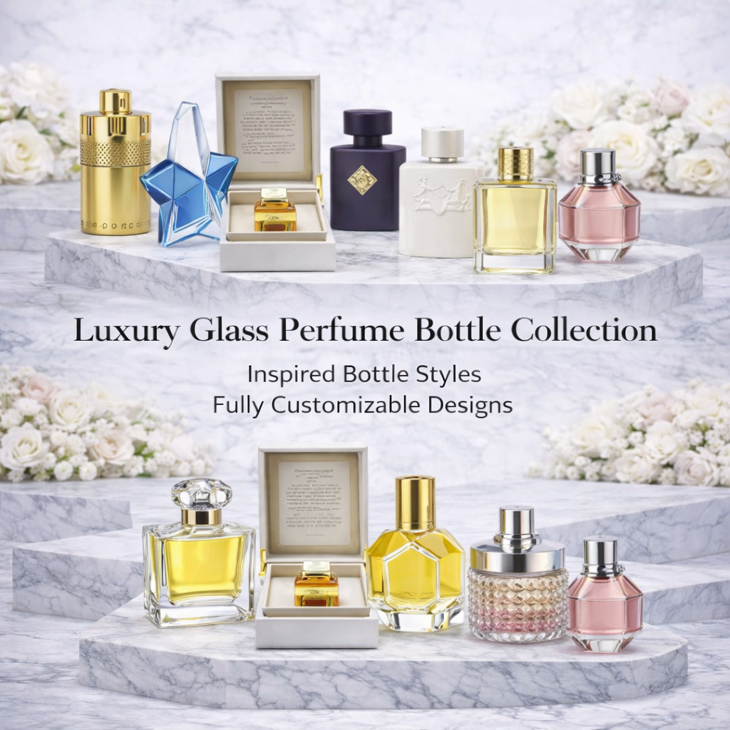 Customizable Premium Glass Perfume Bottle – Special Design Series