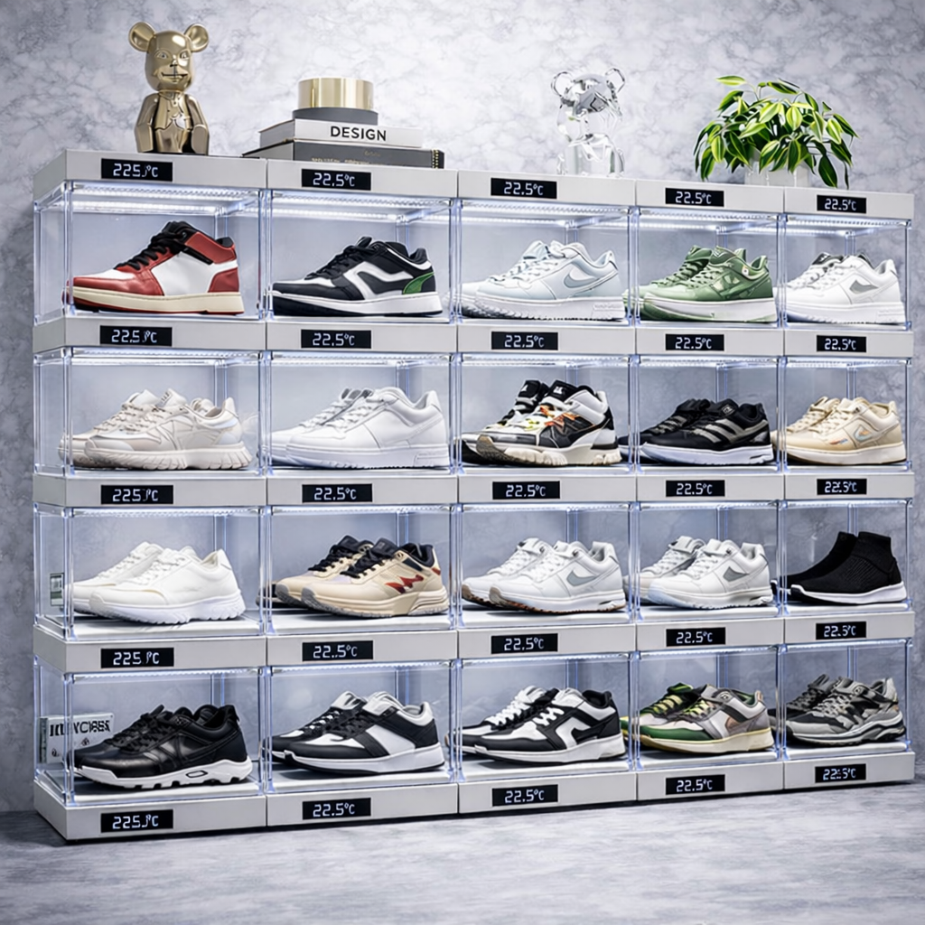 Luxury Sneaker Display Cabinet for Resellers & Distributors