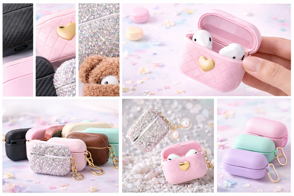 Customizable Protective Case for Premium Wireless Earbuds