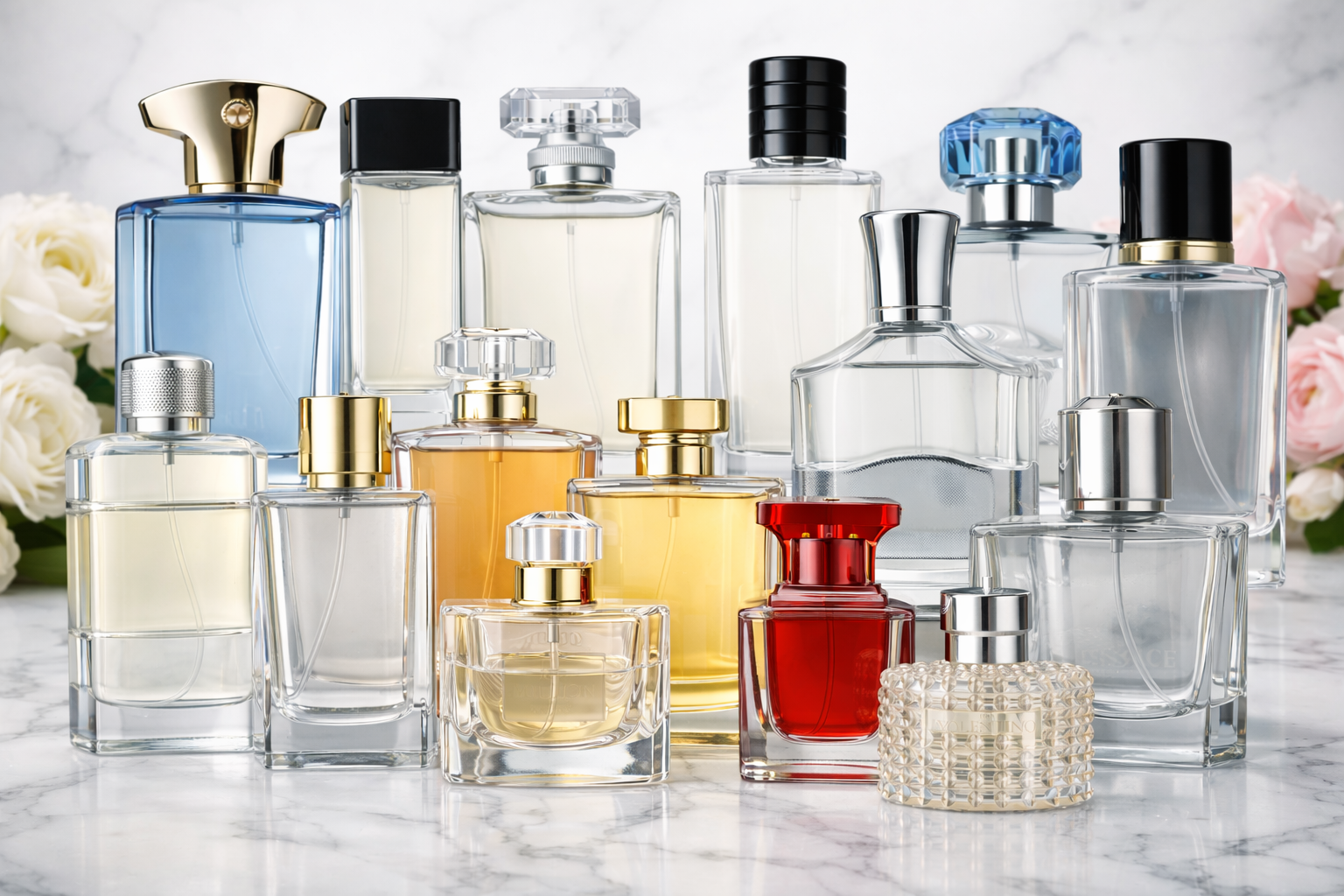 Customizable Premium Glass Perfume Bottle – Standard Design