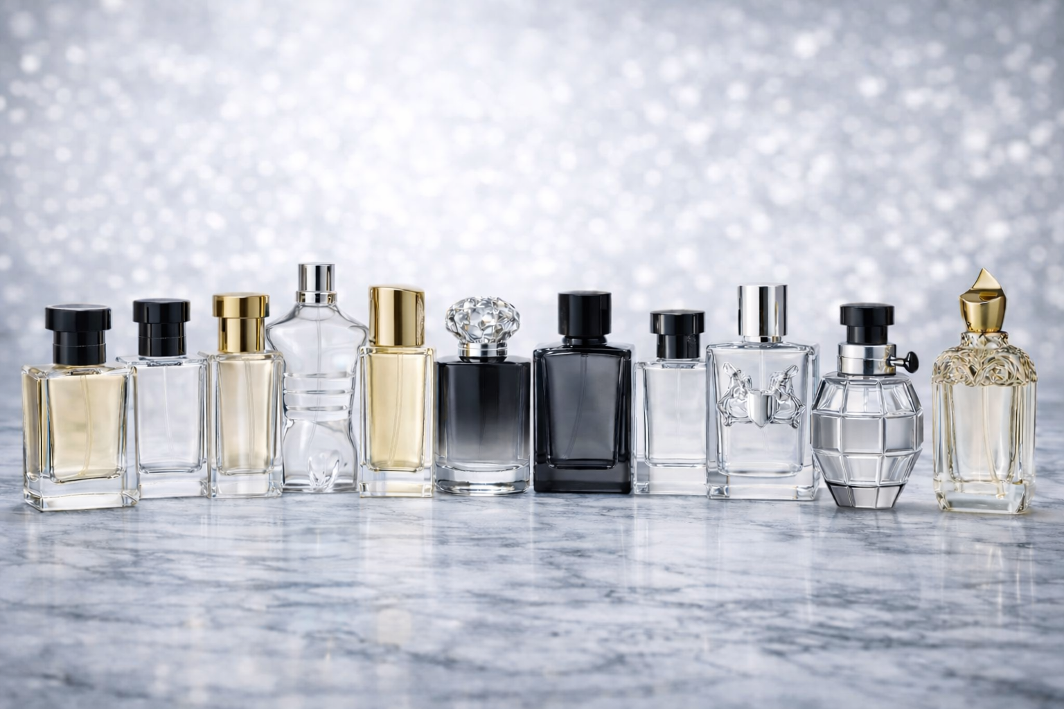 Customizable Premium Glass Perfume Bottle – Special Design Series